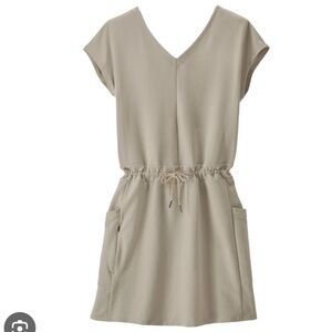 Patagonia Roaming Mini Dress in Cream